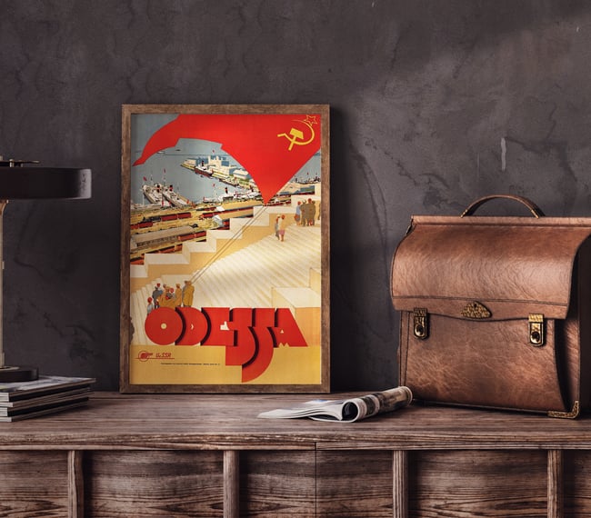 Odessa Vintage Travel Poster | Home Decor