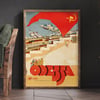 Odessa Vintage Travel Poster | Home Decor