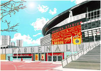 Image 1 of 'The calm before the storm', The Emirates Stadium.