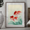 Ohara Koson | Goldfish | Japanese Print