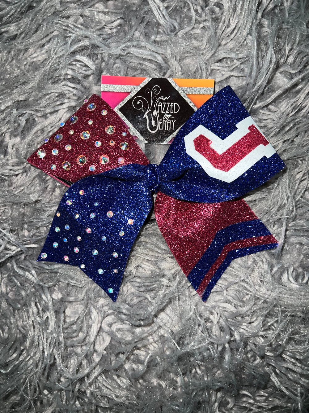 Image of Glitter Cheer Bows 