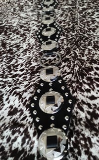 Image 2 of Diamond Conchos Belt