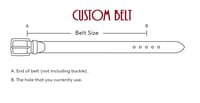 Image 4 of Diamond Conchos Belt