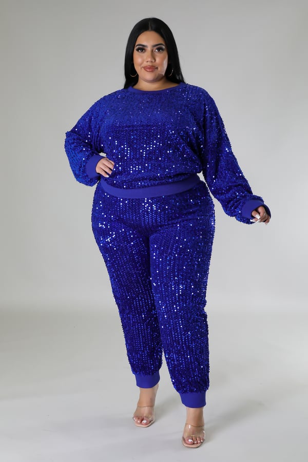 Image of Glam 2pc Set (Blue)