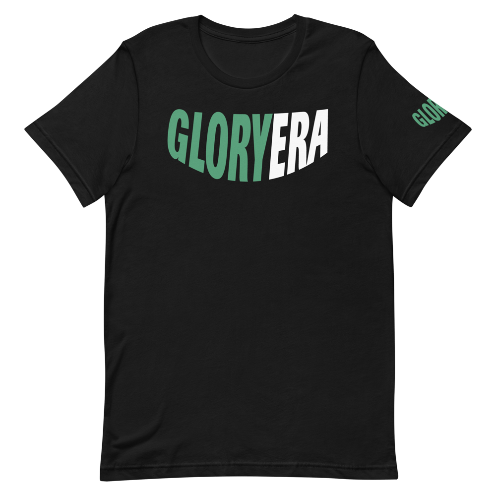 Image of GLORYERA® CREW TEE (BLACK/GREEN/WHITE)