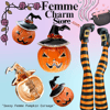 Sassy Femme Pumpkin Corsage