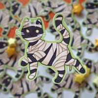 Image 2 of Mummy Cat Sticker