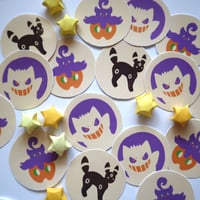 Image 2 of ☆ LAST CHANCE ☆ Spooky cookies stickers (set of 3)