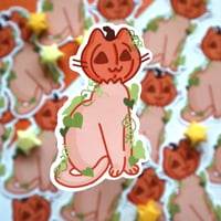 Image 2 of Pumpcat sticker