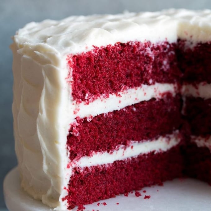 Image of Red Velvet Luxe Cake