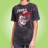 Image 1 of Frida the 13th - Floral Short Sleeves