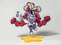 Image 1 of Hakos Baelz StrawBAEry Acrylic Standee Keychain