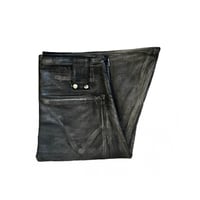 Image 4 of (Pre-Order) Waxed Dune Denim Kilt