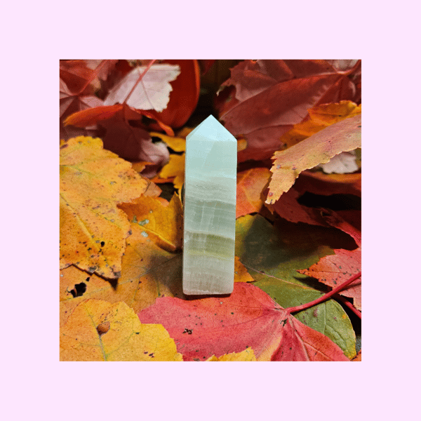 Image of Pistachio Calcite Tower