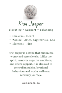 Image 2 of Kiwi Jasper Tumble (Med.)