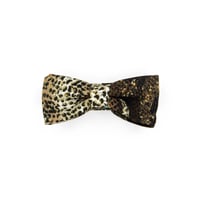 Pajarita animal print de guepardo