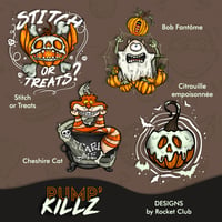 Image 2 of 🔸PRECOMMANDE🔸  T-SHIRTS Halloween (4 designs) - 🎃 PUMP'KILLZ 🎃