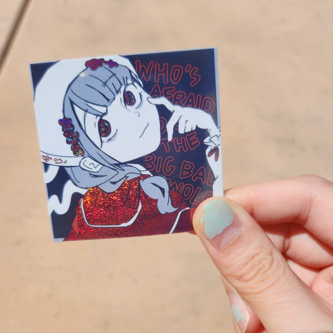 kohane little red riding hood sticker