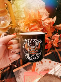 Image 3 of 🟢 STOCK 🟢 MUGS en metal Halloween (4 designs) - 🎃 PUMP'KILLZ 🎃