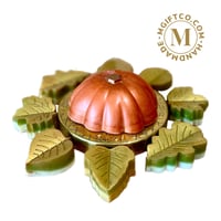 Image 2 of Pumpkin & Leaf Soap Set