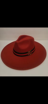 Image 1 of CG Band Wide Brim Fedora