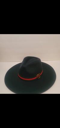 Image 2 of CG Band Wide Brim Fedora