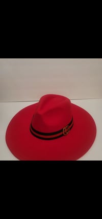 Image 4 of CG Band Wide Brim Fedora