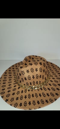 Image 1 of Luxury Design Print Fedora