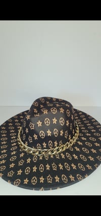 Image 2 of Luxury Design Print Fedora