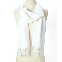 White Scarves Pashmina 