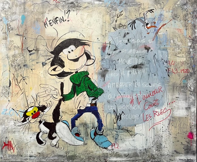 Gaston Lagaffe (Print)