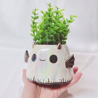 Image 2 of Smile devil ghost small planter