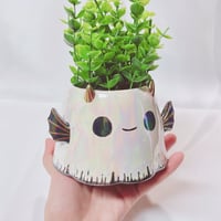 Image 3 of Smile devil ghost small planter