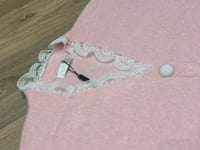 Image 5 of Lace trim soft knit cardigan - 2 colours 