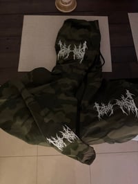 Image 2 of Dripping Camo Hoode windbreaker 