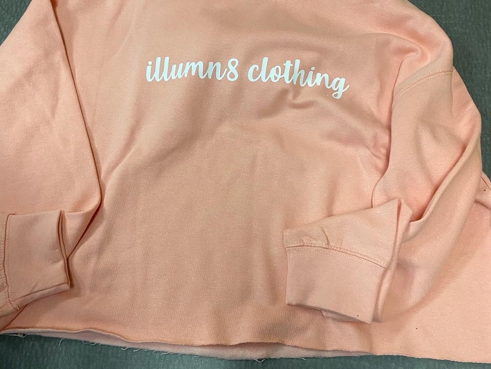 Image of Illumn8 cropped hoodie 