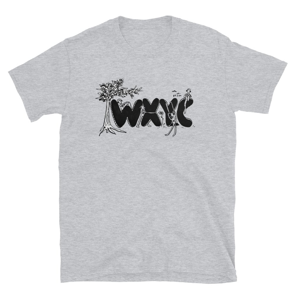 Image of WXYC Shirt - Black Design