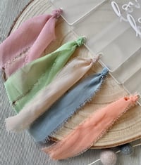 Image 4 of Frosted Clear Acrylic ‘Loved’ Bookmark