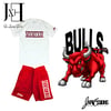 93 Bulls Red “93’ in Rome” Summer Short Sets​