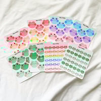 Image 1 of Frog stickers