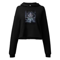 Image 1 of Drayga Black Winter Crop Hoodie