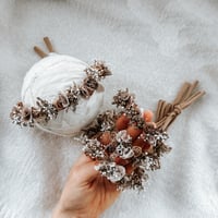 Image 5 of Vintage Style Rustic Floral Halo