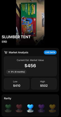 Image 8 of 1985 TMNT Slumper Tent Autographed Kevin Eastman JSA COA 