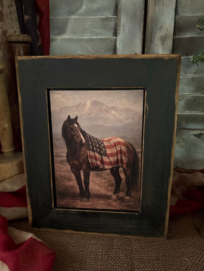 #6- He Stayed- Sue Corlett print with tree