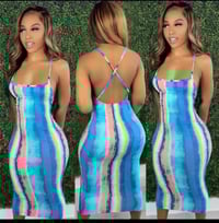 Colorful Bodycon Dress