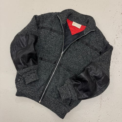 Image of 1980s Iceberg By Jc De Castelbajac Wool Jacket, Size Medium