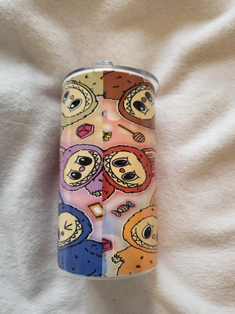Image of labubu sublimation tumbler