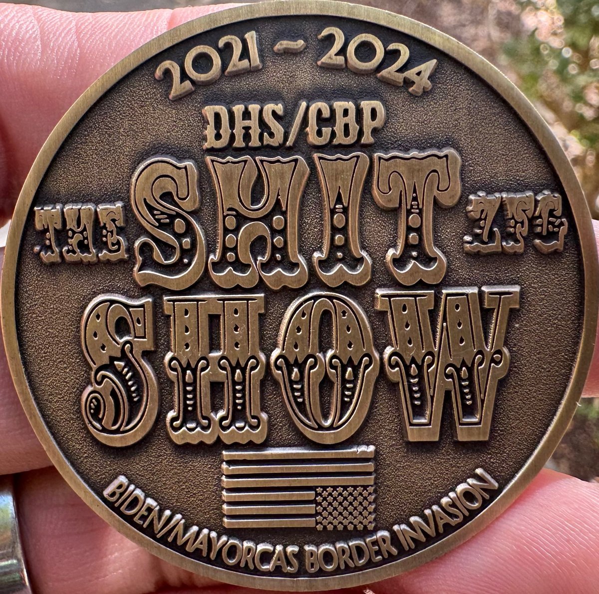 Image of THE SHIT SHOW ~ COMMEMORATIVE COIN