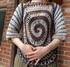 Gray spiral top
