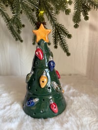 Image 1 of Christmas Tree Candle Holder 